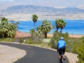Cycling at Lake Mead